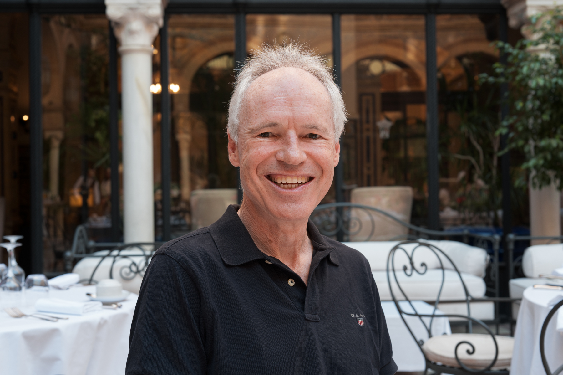 Keith, at breakfast.