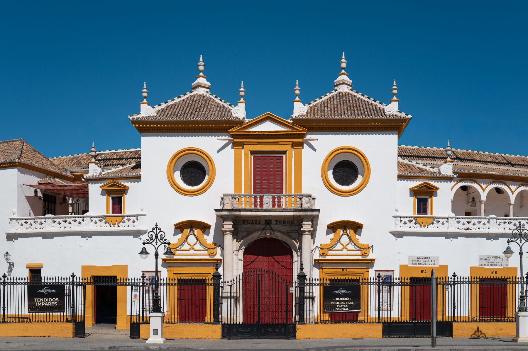 The Plaza de Toros in Seville.