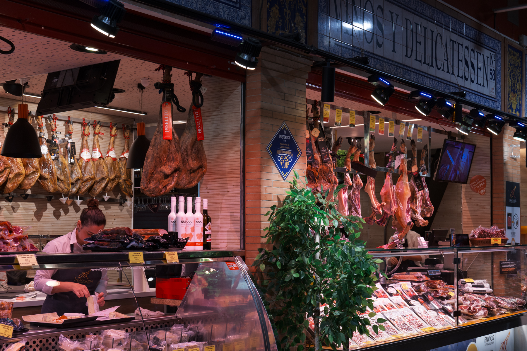 Mercado de Triana in Seville.