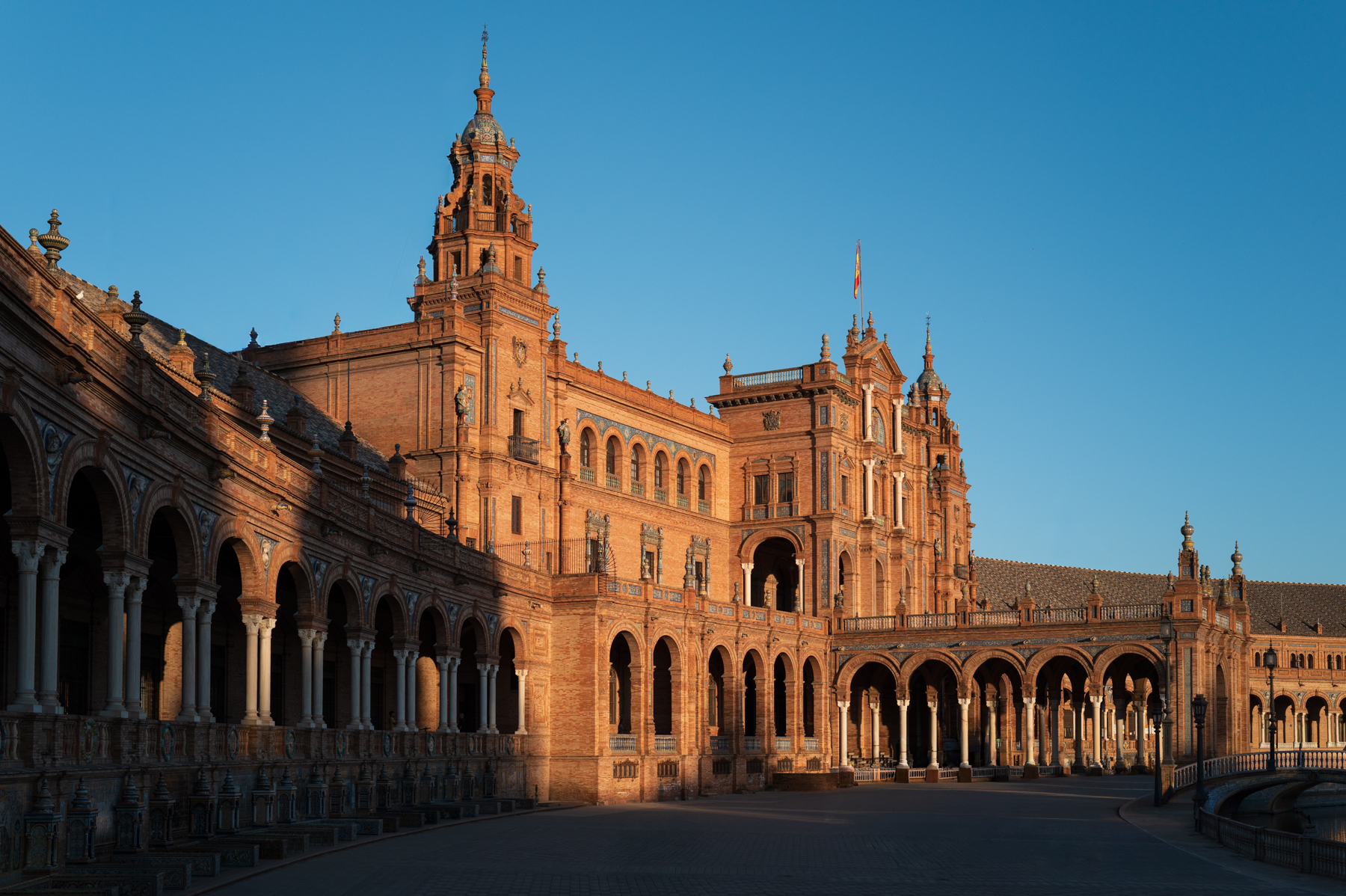 Plaza de España in Seville.