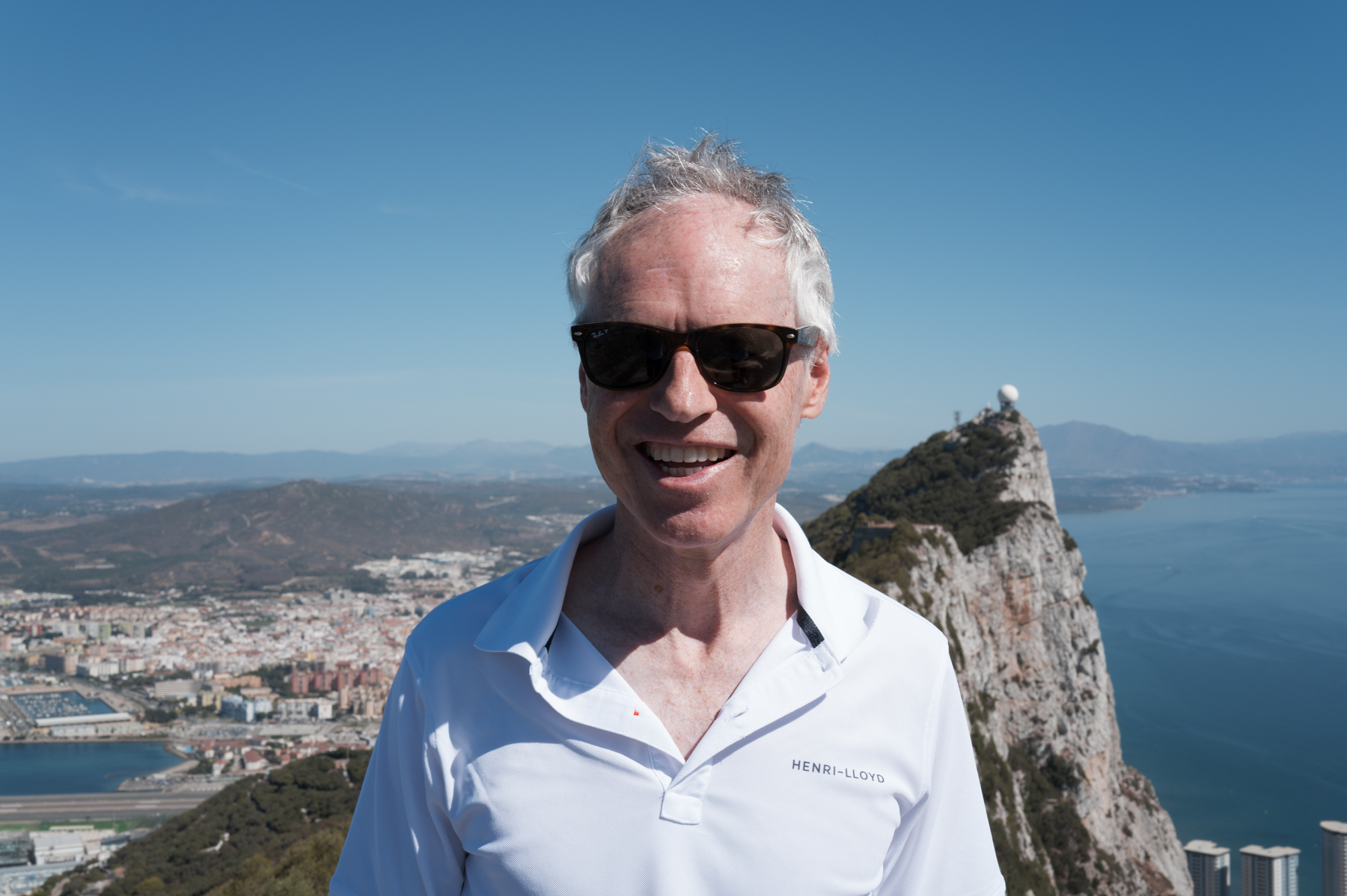 Keith, on the Rock of Gibraltar.