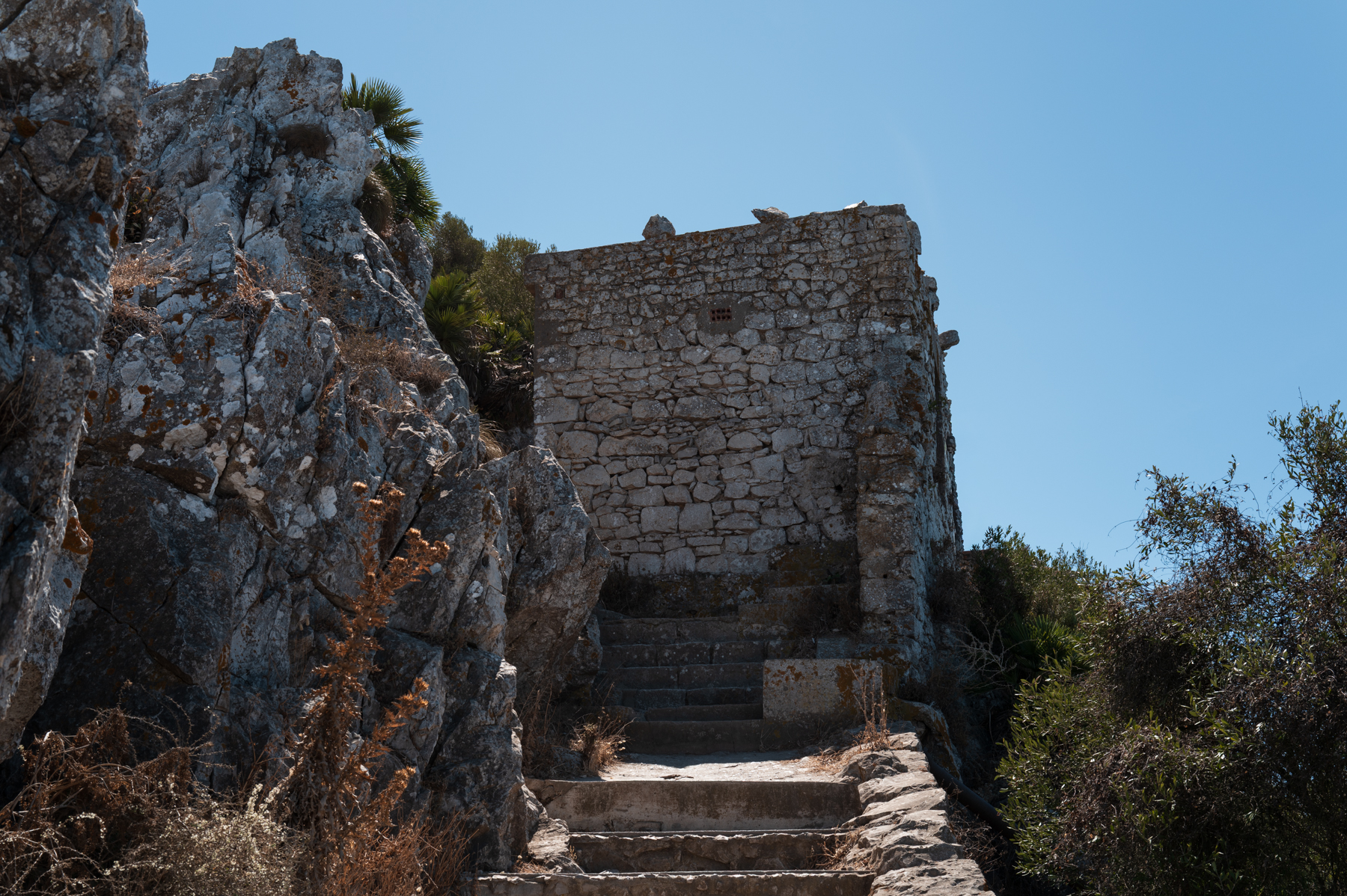 O'Hara's Battery on the Rock of Gibraltar.