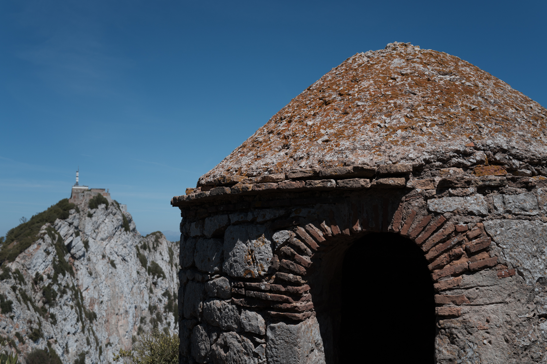Lookout post (likely of Moorish origin) on the Rock of Gibraltar.