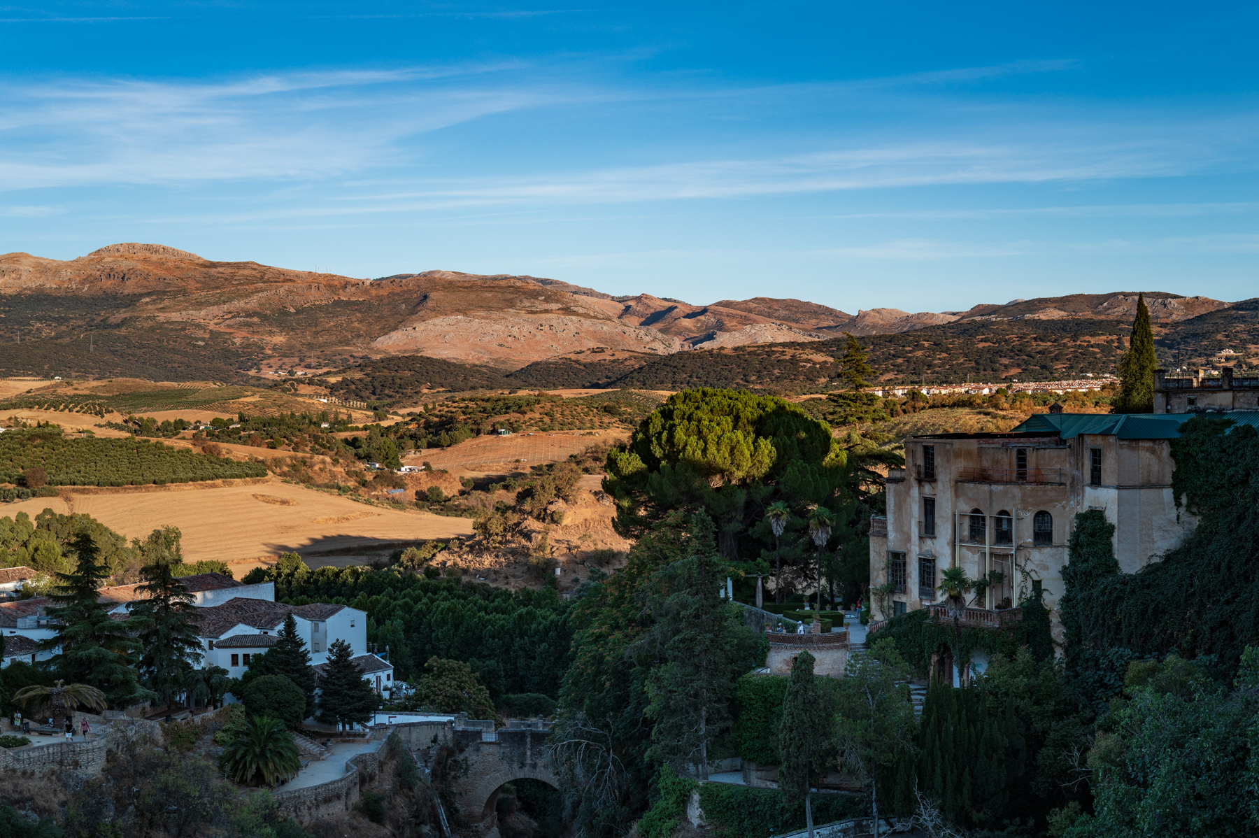 View from the Mirador de Aldehuela in Ronda.