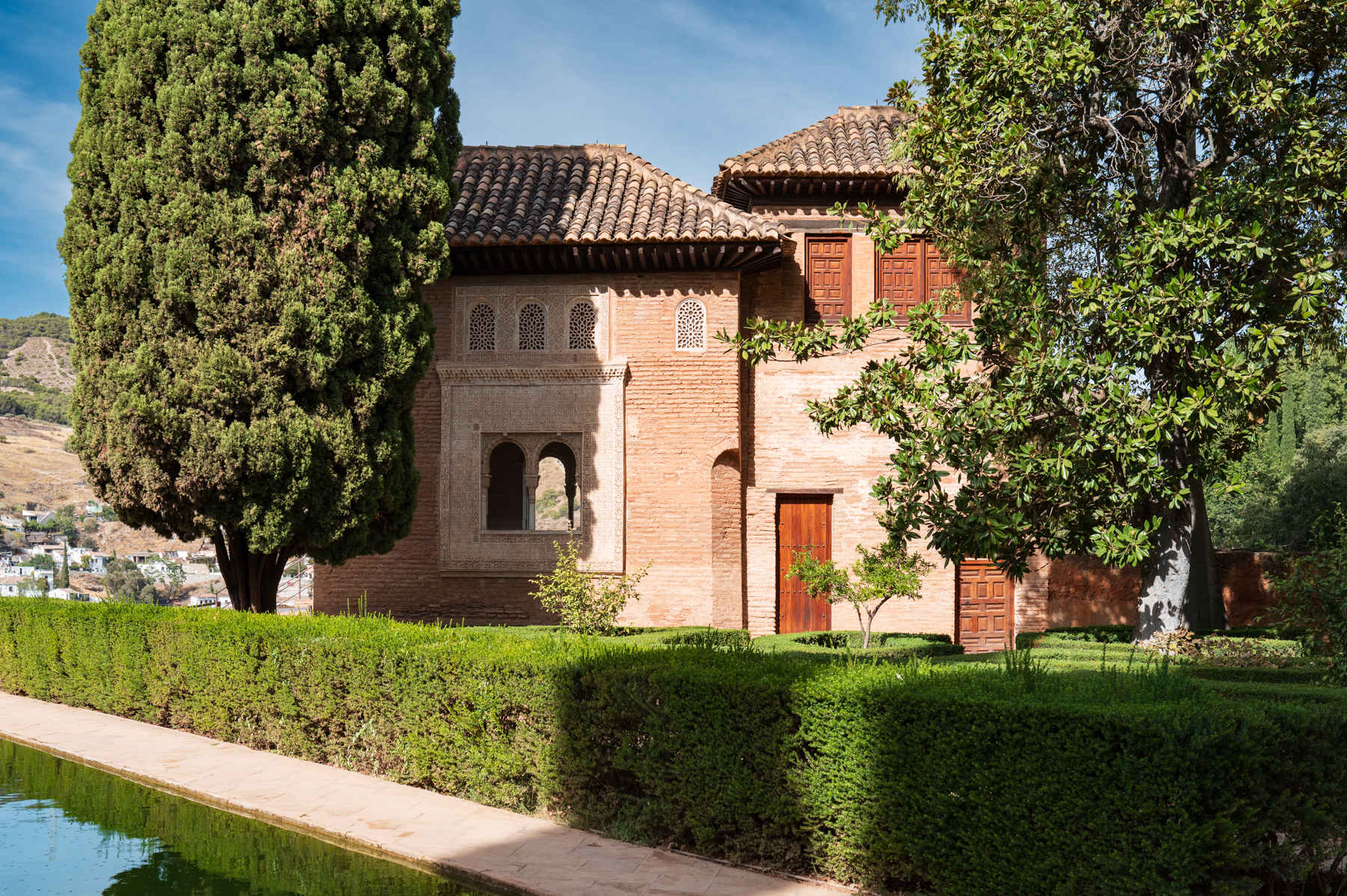 The Oratory of the Partal Palace at the Nasrid Palaces in Granada.