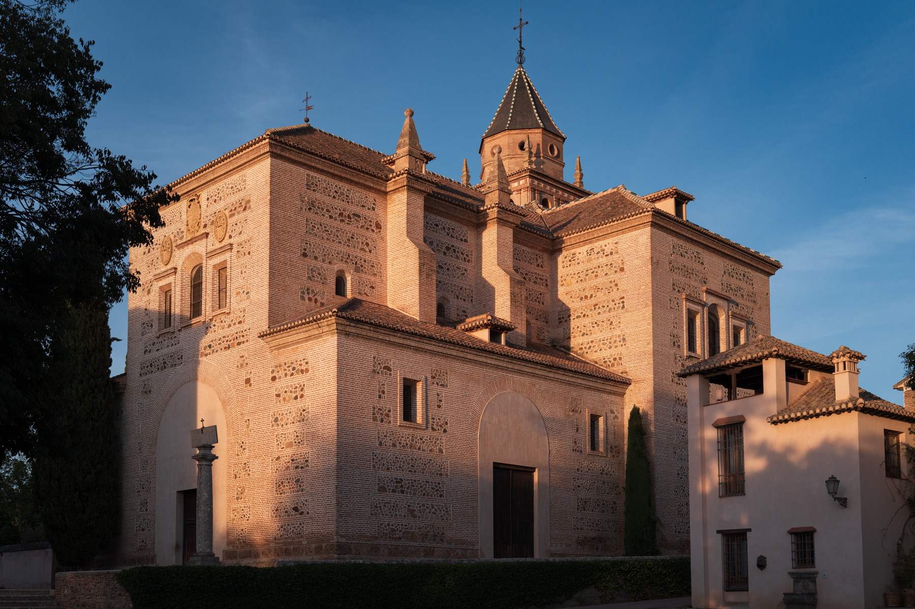 The Church of Santa María de la Alhambra in Granada.