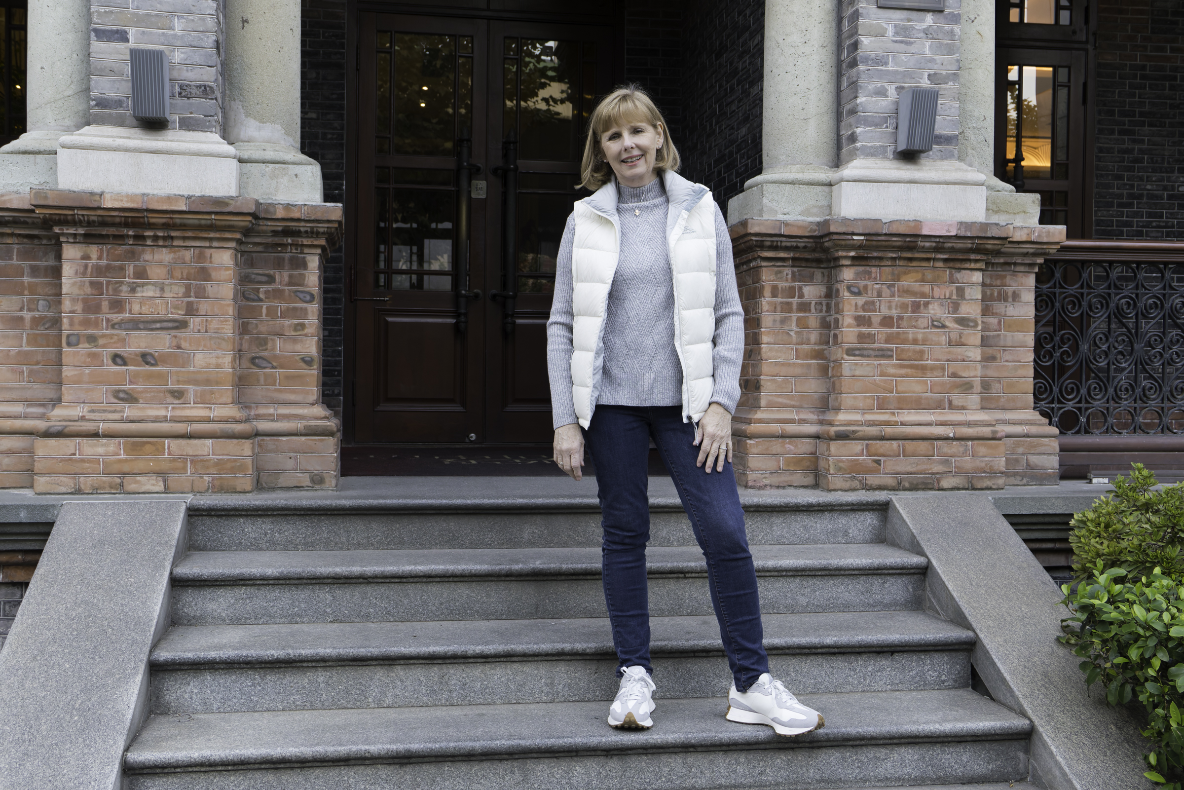 Andrea, at the Sinan Mansions.