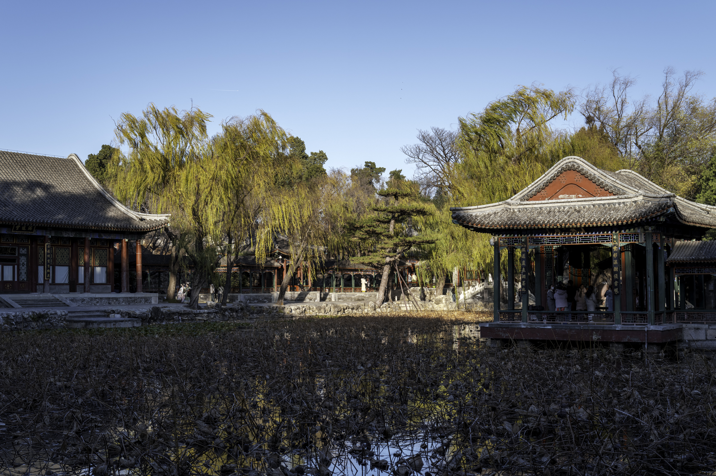 The gardens at the Summer Palace, Beijing.