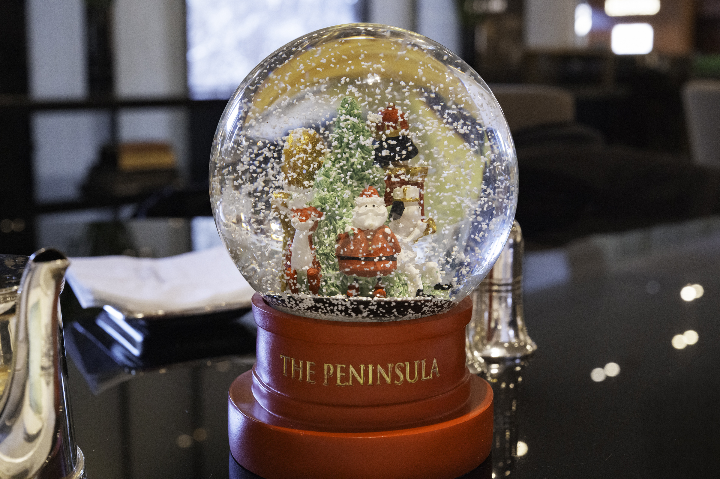 Afternoon tea at The Peninsula, Beijing.