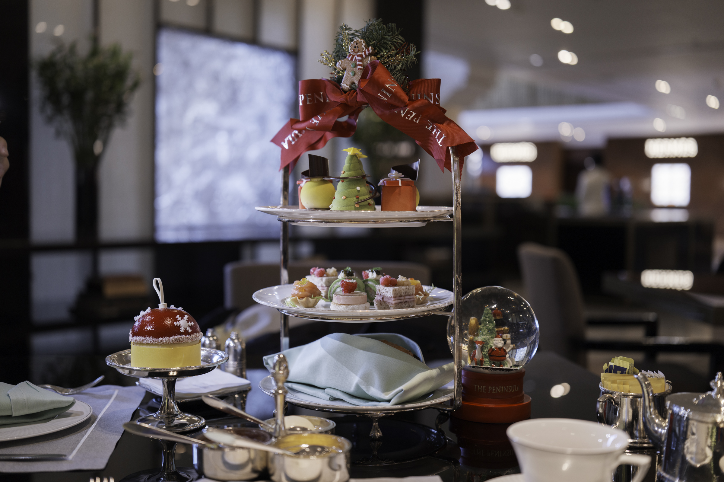 Afternoon tea at The Peninsula, Beijing.