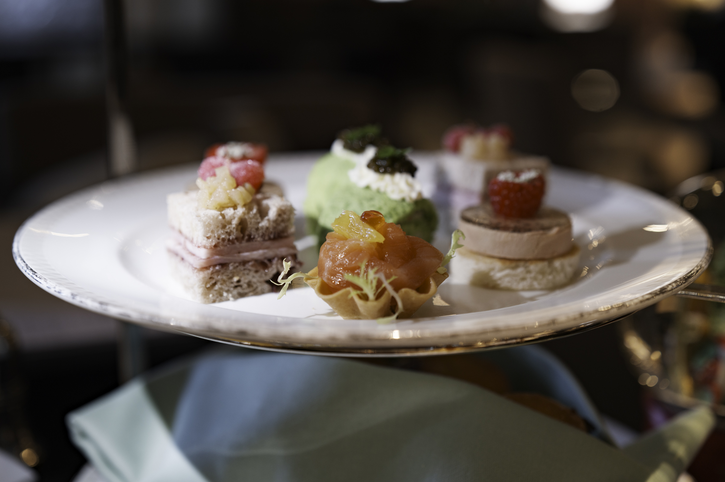 Afternoon tea at The Peninsula, Beijing.