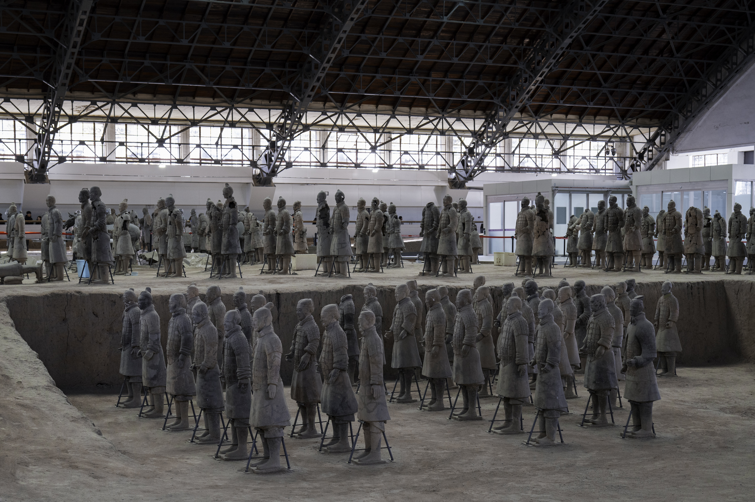 The Terracotta Army in Xi'an.