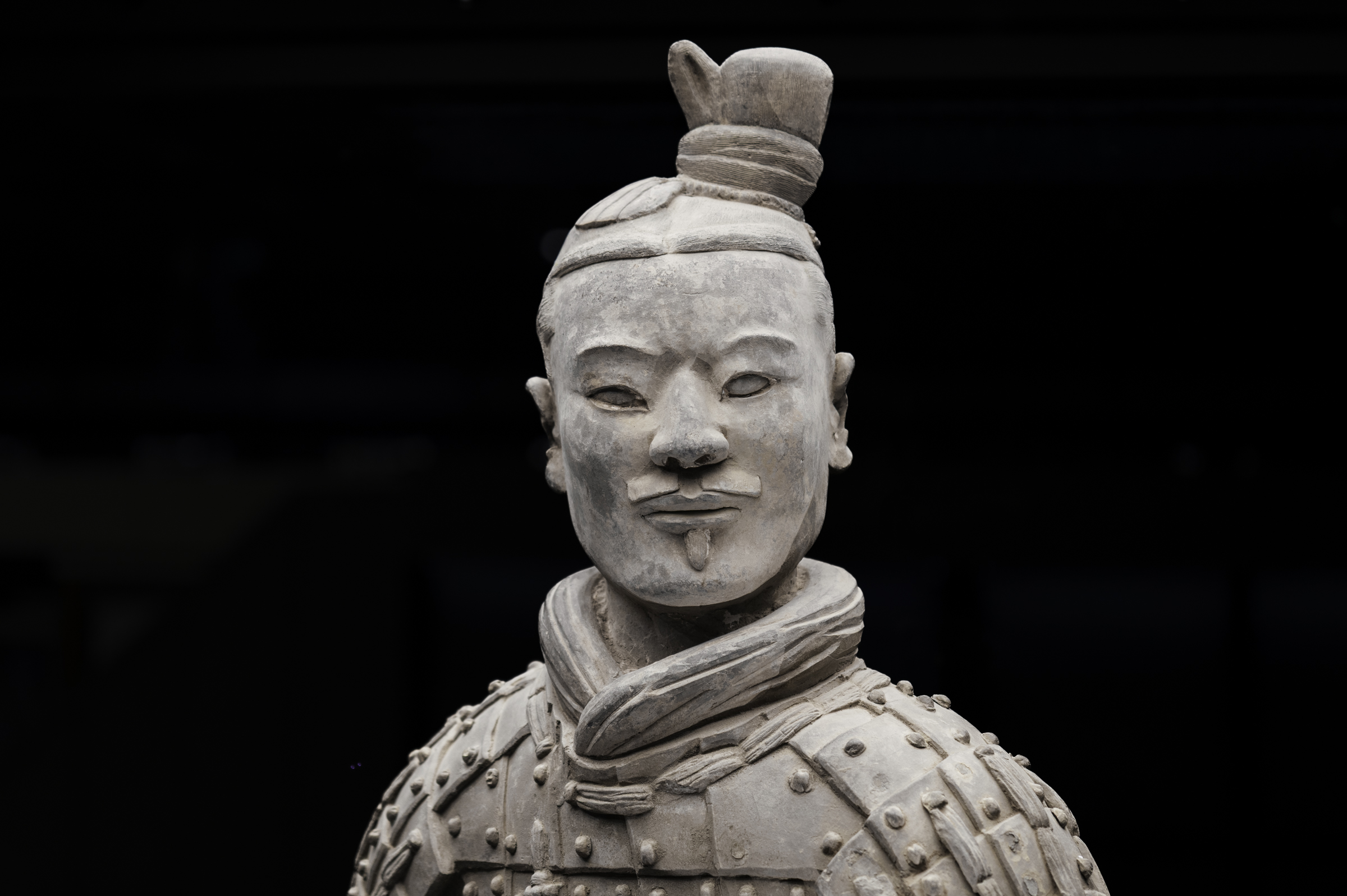 An archer warrior from Terracotta Army in Xi'an.