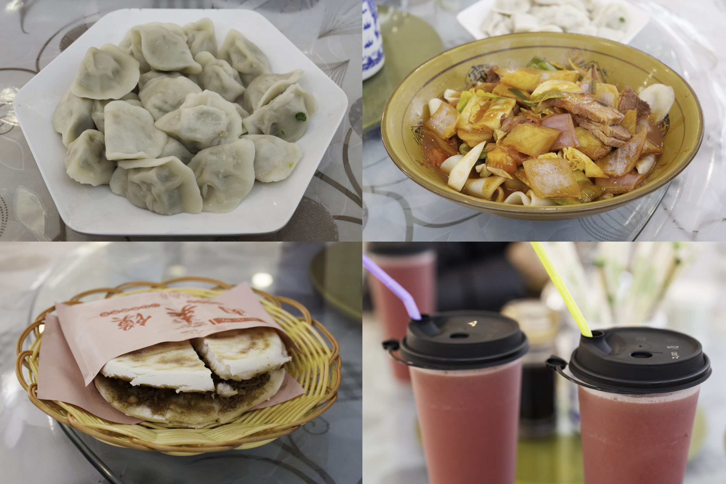 Local food we enjoyed in Xi'an.